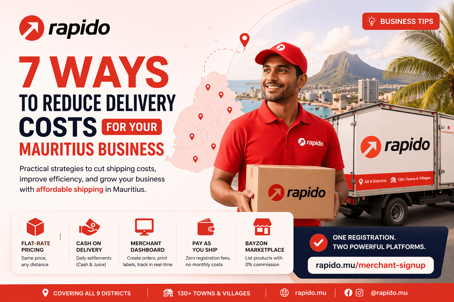 7 Ways to Reduce Delivery Costs for Your Mauritius Business